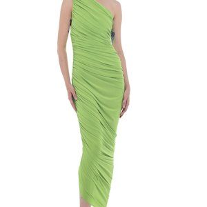 Norma Kamali Diana Gown Gemini Green
